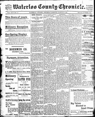 Waterloo Chronicle (Waterloo, On1868), 26 Mar 1896