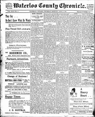 Waterloo Chronicle (Waterloo, On1868), 9 Apr 1896