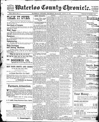 Waterloo Chronicle (Waterloo, On1868), 23 Apr 1896