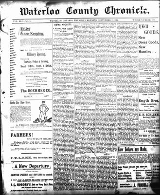 Waterloo Chronicle (Waterloo, On1868), 17 Sep 1896