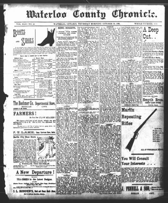 Waterloo Chronicle (Waterloo, On1868), 22 Oct 1896