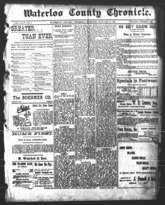 Waterloo Chronicle (Waterloo, On1868), 14 Jan 1897