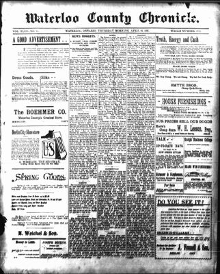 Waterloo Chronicle (Waterloo, On1868), 22 Apr 1897