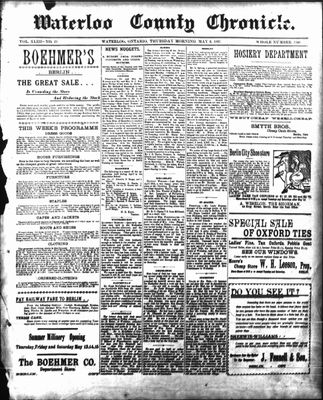 Waterloo Chronicle (Waterloo, On1868), 6 May 1897