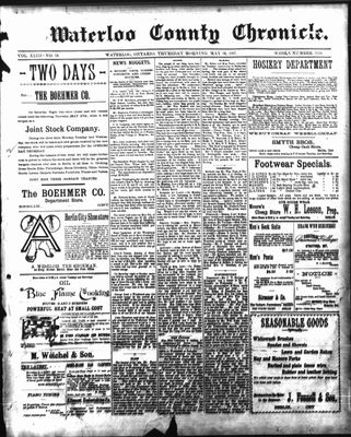 Waterloo Chronicle (Waterloo, On1868), 20 May 1897