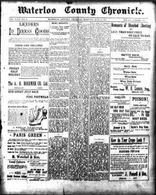 Waterloo Chronicle (Waterloo, On1868), 15 Jul 1897