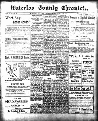 Waterloo Chronicle (Waterloo, On1868), 29 Jul 1897