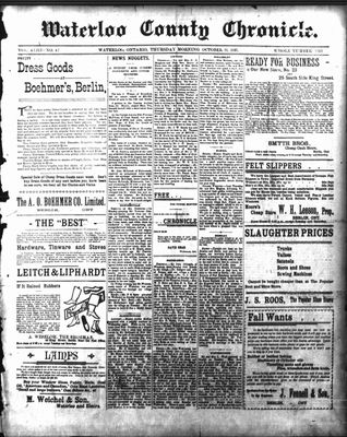 Waterloo Chronicle (Waterloo, On1868), 21 Oct 1897