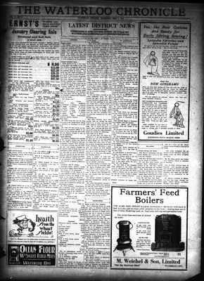 Waterloo Chronicle (Waterloo, On1868), 1 Feb 1923