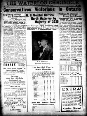 Waterloo Chronicle (Waterloo, On1868), 28 Jun 1923