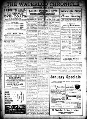 Waterloo Chronicle (Waterloo, On1868), 24 Jan 1924