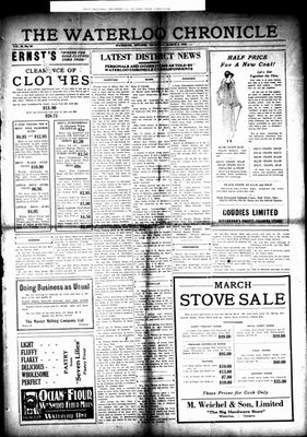 Waterloo Chronicle (Waterloo, On1868), 6 Mar 1924