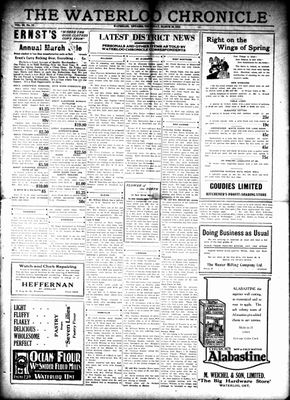 Waterloo Chronicle (Waterloo, On1868), 20 Mar 1924