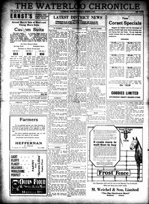 Waterloo Chronicle (Waterloo, On1868), 27 Mar 1924