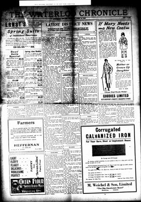 Waterloo Chronicle (Waterloo, On1868), 10 Apr 1924