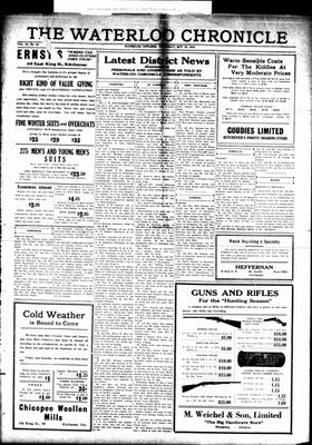 Waterloo Chronicle (Waterloo, On1868), 16 Oct 1924