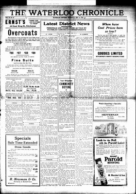 Waterloo Chronicle (Waterloo, On1868), 6 Nov 1924