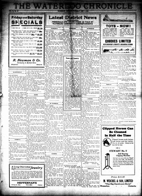 Waterloo Chronicle (Waterloo, On1868), 4 Dec 1924