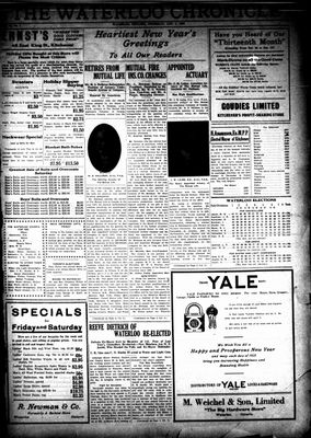 Waterloo Chronicle (Waterloo, On1868), 1 Jan 1925