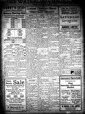 Waterloo Chronicle (Waterloo, On1868), 29 Jan 1925