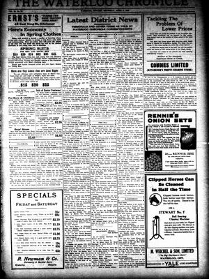 Waterloo Chronicle (Waterloo, On1868), 9 Apr 1925