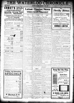 Waterloo Chronicle (Waterloo, On1868), 4 Jun 1925