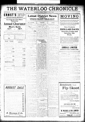 Waterloo Chronicle (Waterloo, On1868), 27 Aug 1925