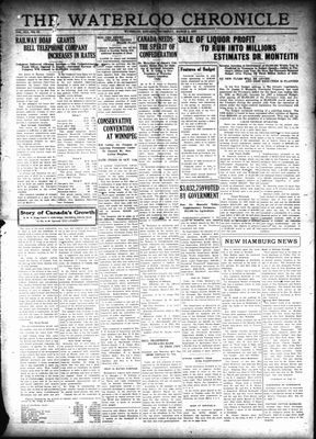 Waterloo Chronicle (Waterloo, On1868), 3 Mar 1927