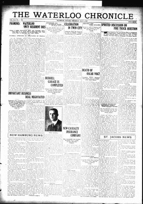 Waterloo Chronicle (Waterloo, On1868), 5 May 1927