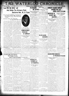 Waterloo Chronicle (Waterloo, On1868), 2 Jun 1927