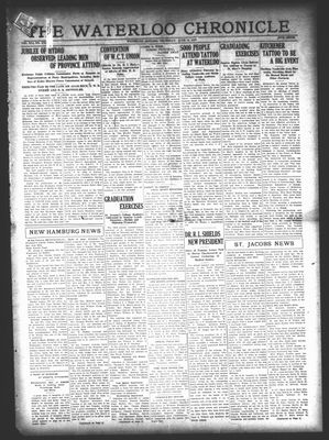 Waterloo Chronicle (Waterloo, On1868), 16 Jun 1927