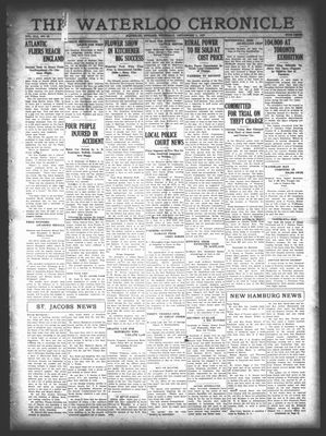 Waterloo Chronicle (Waterloo, On1868), 1 Sep 1927