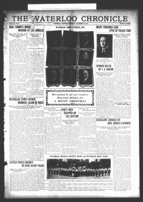 Waterloo Chronicle (Waterloo, On1868), 22 Dec 1927