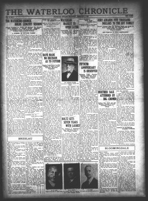 Waterloo Chronicle (Waterloo, On1868), 9 Feb 1928