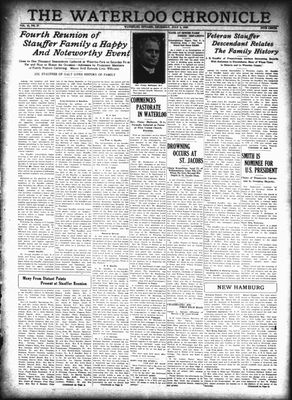 Waterloo Chronicle (Waterloo, On1868), 5 Jul 1928