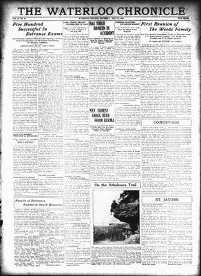 Waterloo Chronicle (Waterloo, On1868), 19 Jul 1928