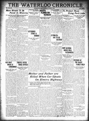 Waterloo Chronicle (Waterloo, On1868), 9 Aug 1928