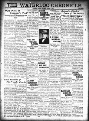 Waterloo Chronicle (Waterloo, On1868), 23 Aug 1928