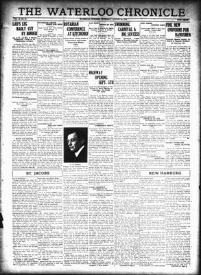 Waterloo Chronicle (Waterloo, On1868), 30 Aug 1928