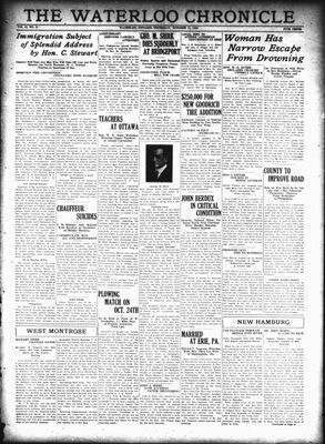 Waterloo Chronicle (Waterloo, On1868), 11 Oct 1928