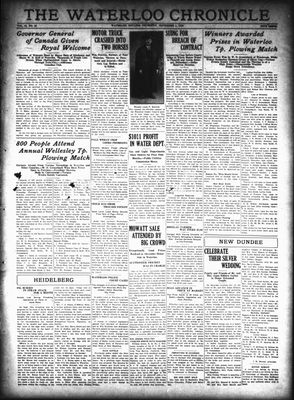 Waterloo Chronicle (Waterloo, On1868), 1 Nov 1928