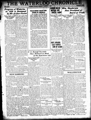 Waterloo Chronicle (Waterloo, On1868), 14 Feb 1929