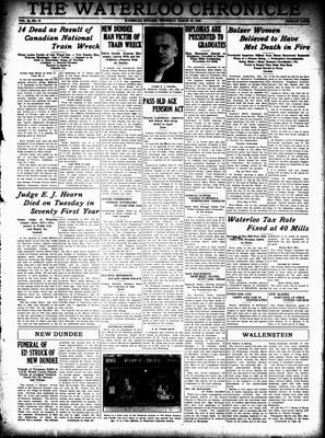 Waterloo Chronicle (Waterloo, On1868), 28 Mar 1929