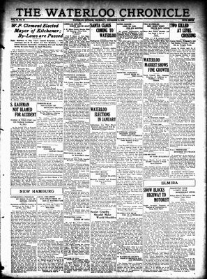 Waterloo Chronicle (Waterloo, On1868), 5 Dec 1929