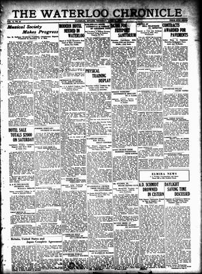 Waterloo Chronicle (Waterloo, On1868), 17 Apr 1930