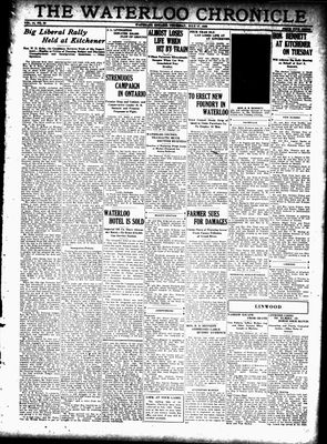 Waterloo Chronicle (Waterloo, On1868), 17 Jul 1930