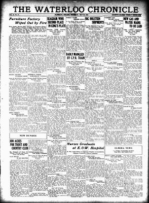 Waterloo Chronicle (Waterloo, On1868), 26 May 1932