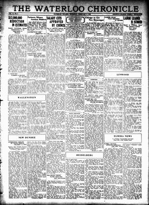 Waterloo Chronicle (Waterloo, On1868), 9 Feb 1933