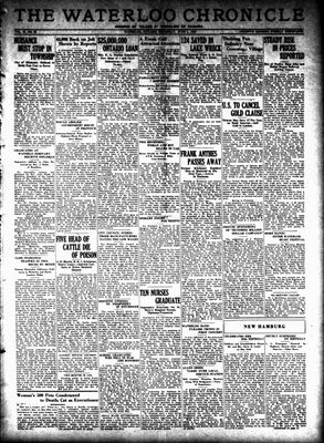 Waterloo Chronicle (Waterloo, On1868), 1 Jun 1933