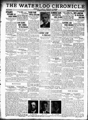 Waterloo Chronicle (Waterloo, On1868), 6 Jul 1933